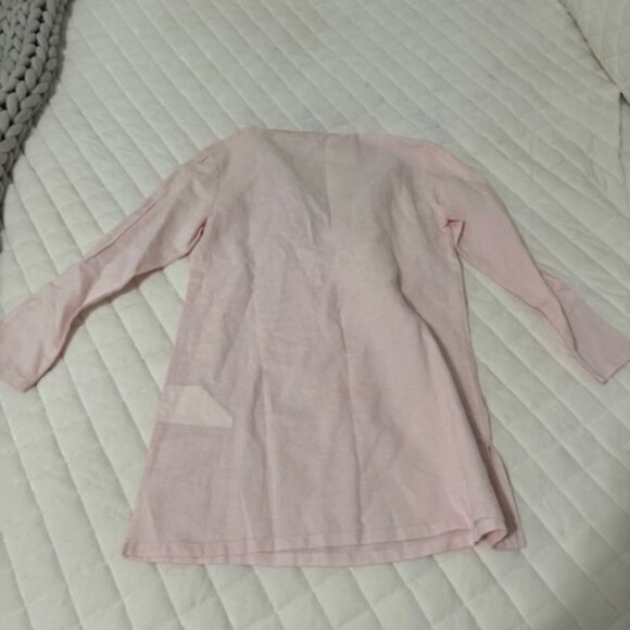 Boston Proper Pink Beach Coverup - Picture 3 of 4